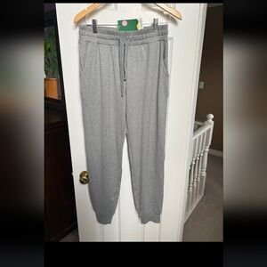 HALARA Heather Gray Drawstring Joggers